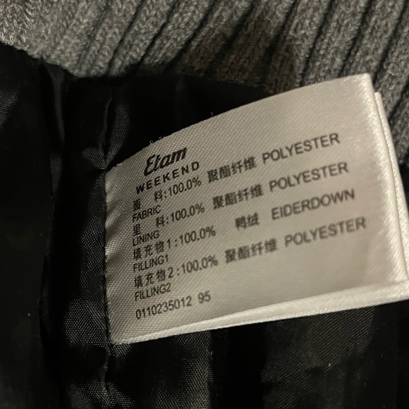 Bomber style Puffer Coat - Picture 6 of 8